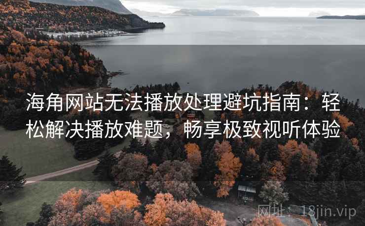 海角网站无法播放处理避坑指南：轻松解决播放难题，畅享极致视听体验