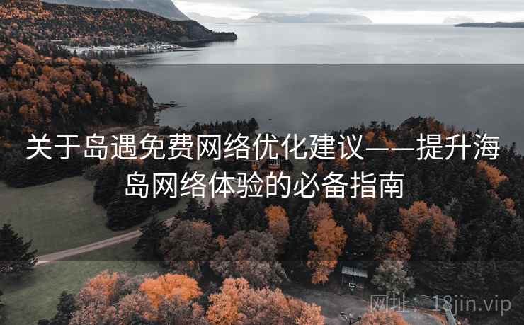 关于岛遇免费网络优化建议——提升海岛网络体验的必备指南