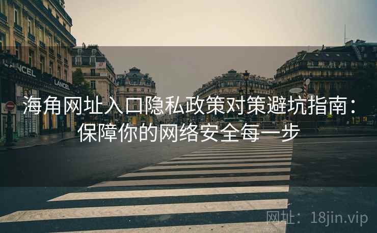 海角网址入口隐私政策对策避坑指南：保障你的网络安全每一步