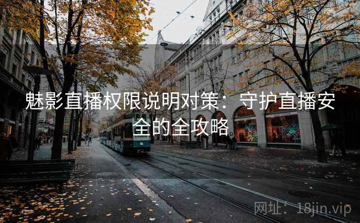 魅影直播权限说明对策：守护直播安全的全攻略