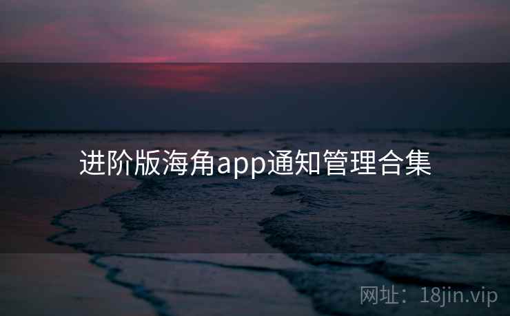 进阶版海角app通知管理合集