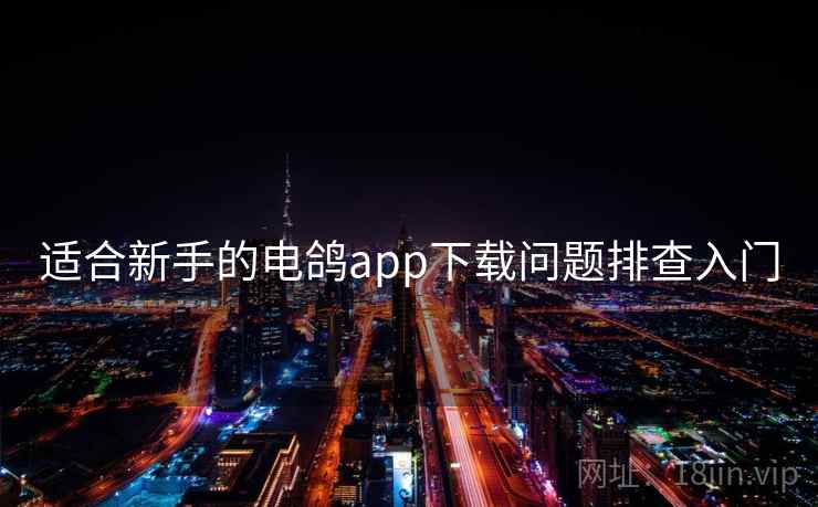 适合新手的电鸽app下载问题排查入门